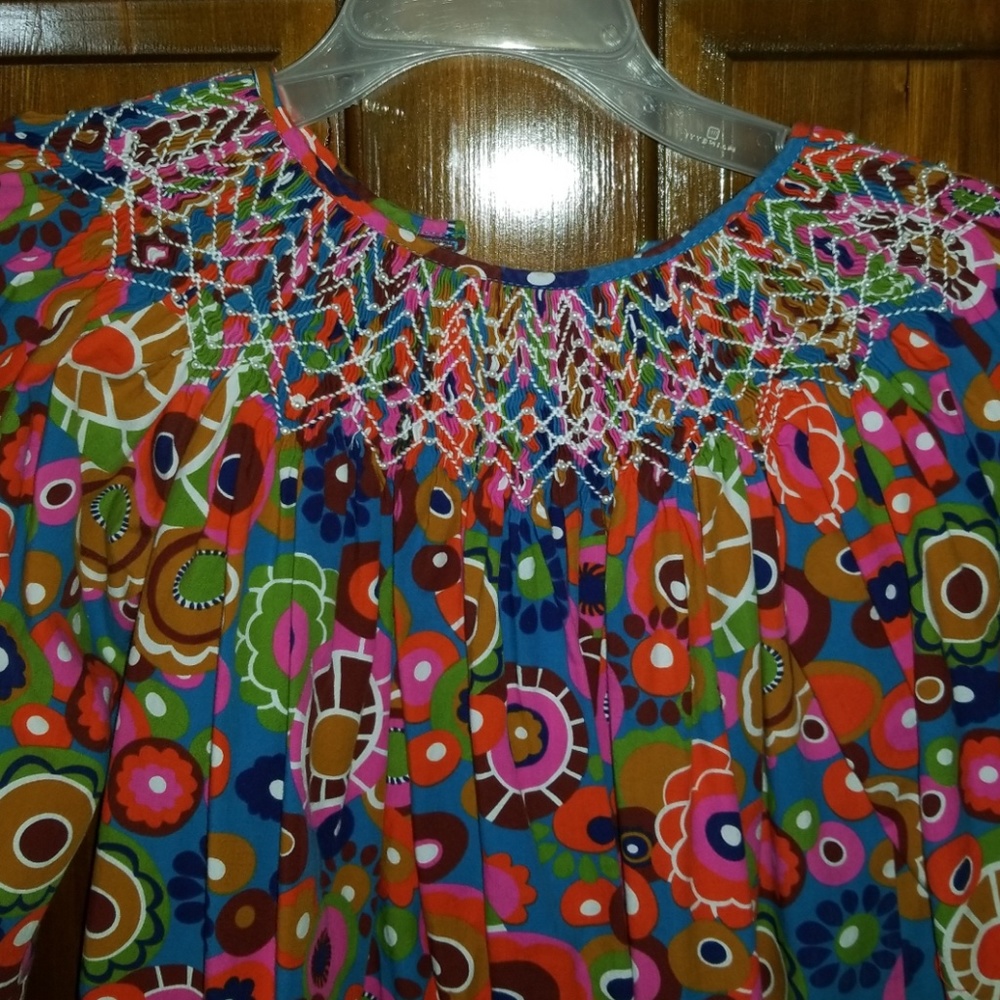 Mom & Me smocked dress